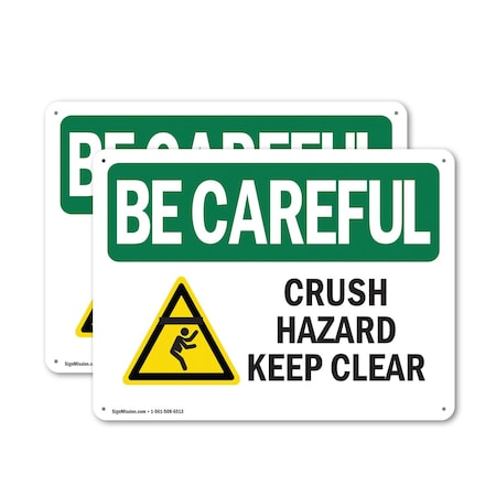 Signmission Safety Culture Sign, 10 in Width, Plastic, Rectangle OS-2PACK-BC-P-710-L-10071